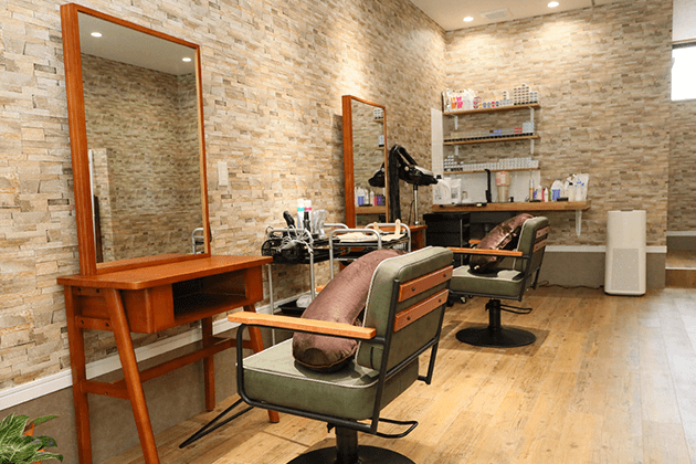 お客様がリラックスできる店内のイメージ